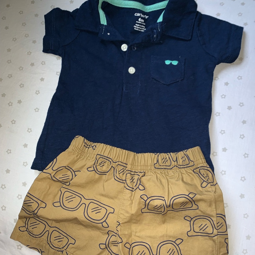 Shirt with shorts